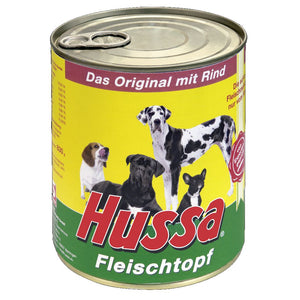 Hussa Fleischtopf - Nassfutter mit Rind